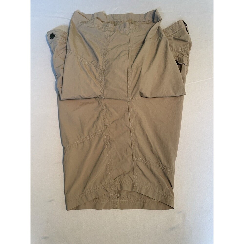 Columbia Shorts Mens Size 36”X 10” Brown Zip Pocket Stretch Sides - Picture 6 of 8